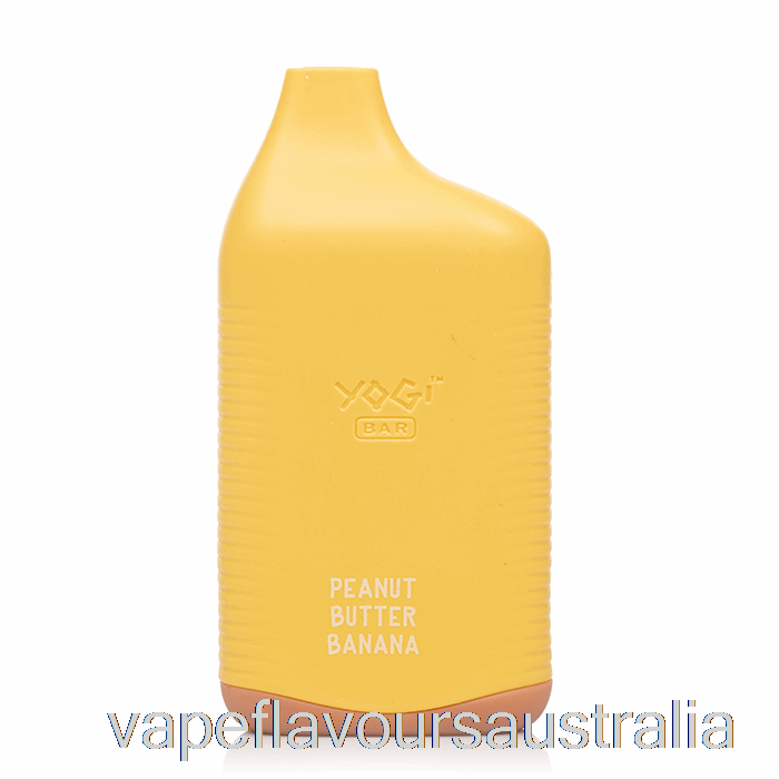 Vape Australia Yogi Bar 8000 Disposable Peanut Butter Banana Granola Bar